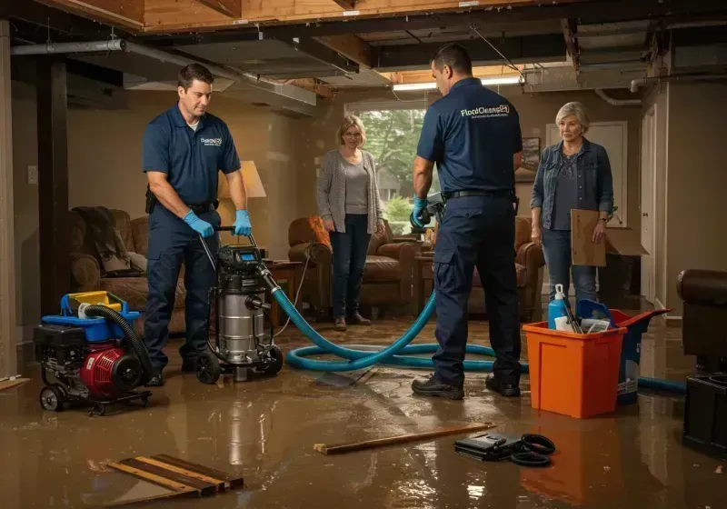 Basement Water Extraction and Removal Techniques process in Giddings, TX